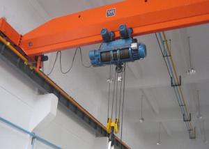 Wholesale 1 ton to 20 tons Single Girder Bridge Crane, Overhead Beam Crane 6 meter to 30 meters from china suppliers