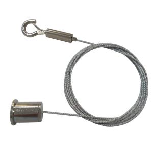 Wholesale Aircraft Cable Gripper Suspension Hanging Kit Steel Wire For Signage Display System from china suppliers