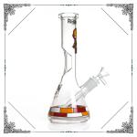 Superhero Iron Man Glass Smoking Water Pipe Ice Bong Beaker Bottom Hookah 10