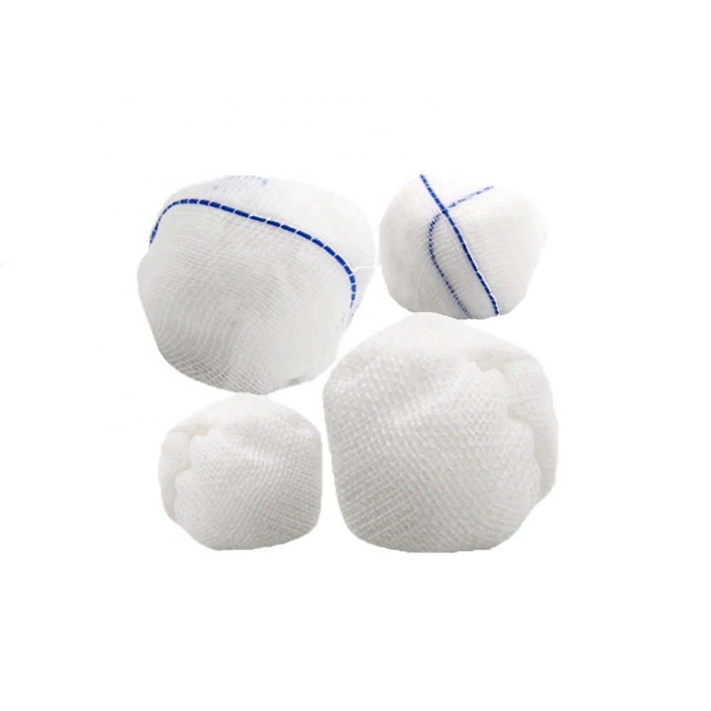 Disposable Medical Surgical Absorbent Sterilize Cotton Gauze Ball