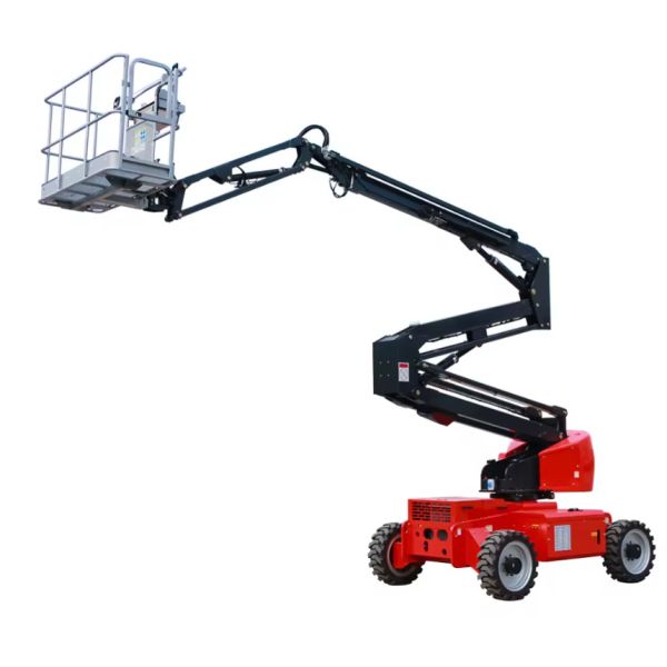 Self-Propelled Telescopic Boom Lift Diesel Articulating Boom Aerial Work Platform