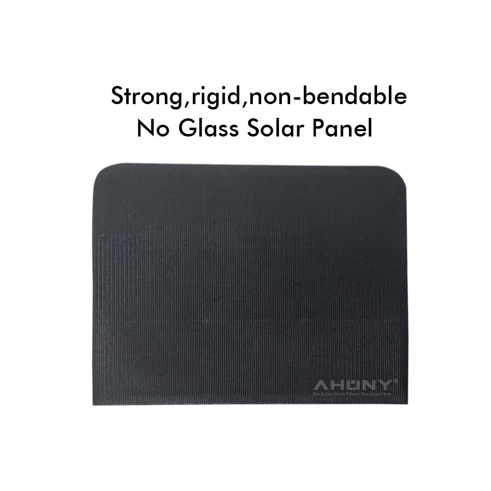 25.8% Longi cell module full black walkable semi rigid solar panel for table desk artificial solar tree bench
