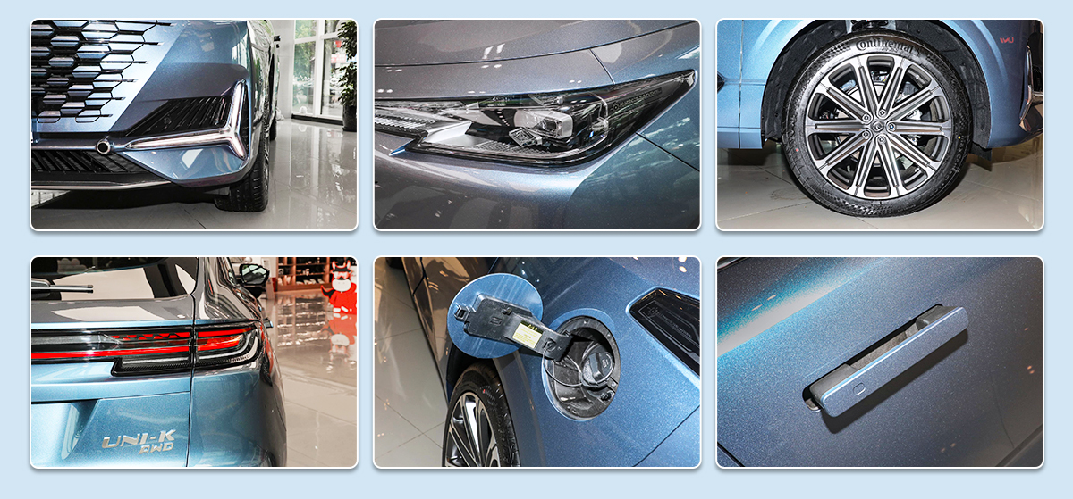 2023 2024 Unik Energy Vehicle Changan Ev Uni K Uni-k Idd Electric Car Fast Charging 5 Doors 5 Seats SUV Advanced Technology