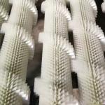 Fruit Cleaning Roller Brush Industrial Round Nylon Fruit And Vegetable Cleaning