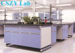 Cheap Price Professional School Lab Furniture Island Bench With PP sink