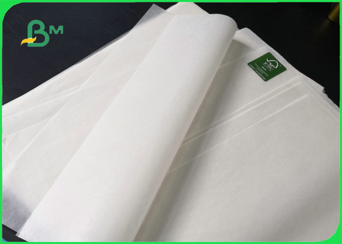 Greaseproof White Cupcake Liner Paper For Bakery Kitchen Tools 31 - 38gsm