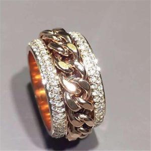 Wholesale Piaget diamonds of rotating ring 18kt gold with yellow gold or white gold from china suppliers