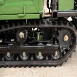 1500kgs Hydraulic Dumping Rubber Truck Loader Forestry Machinery 1-20km/H
