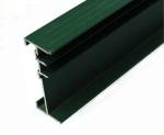 6063 T5 Powder Coated Aluminium Extrusions Profile For Windows / Doors