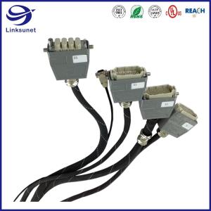 Wholesale Metra Crimp Wiring Harness with Heavy Duty Han Modular 30V Female Connectors from china suppliers