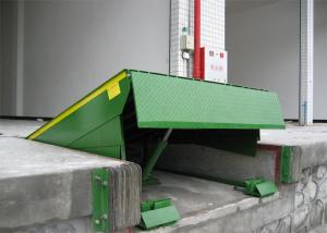 Wholesale Green Standard Type Hydraulic Dock Leveler , Loading Dock Levelers from china suppliers