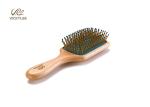 Anti Static Air Bag 7.8 Inch Wooden Handle Hair Brush