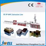 JWELL PE, PP WPC Wood-Plastic Extrusion Line