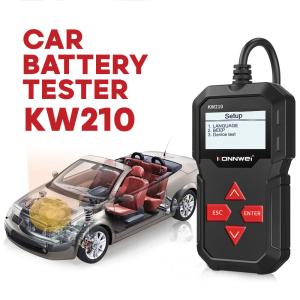 Wholesale Backlit Screen CCA 2.4&quot; Auto Battery Analyzer KONNWEI KW210 from china suppliers