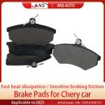 No Noise Asbestos Brake Pad , Heat Dissipation Brake Pad Replacement