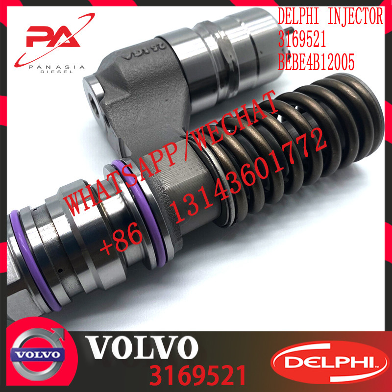 Diesel Engine Fuel injector 3169521 BEBE4B12005 A3 for V-O-L-V D12 3039 US2000 SPEC 345/385/425 HP