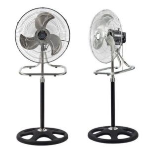 Wholesale High Velocity Industrial Stand Wall Floor Fan , 18 Inch Metal Blades 3 In 1 Fan from china suppliers