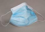 Single Use 3 Ply Face Mask / Sterile Face Masks 17.5x9.5cm Size