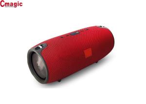 Wholesale leather fabric cloth Bluetooth speakers with FM radio/best loud Bluetooth speaker from china suppliers