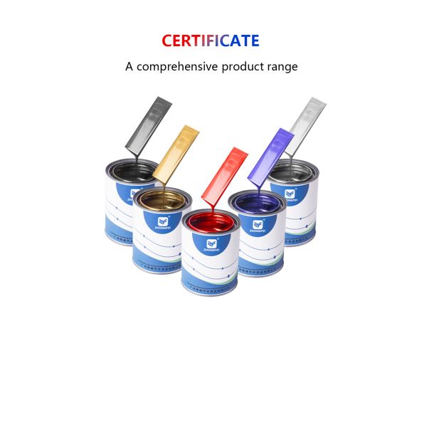 Automotive Auto Paint Acrylic Basecoat Mixing System with Acrylic Main Raw Material