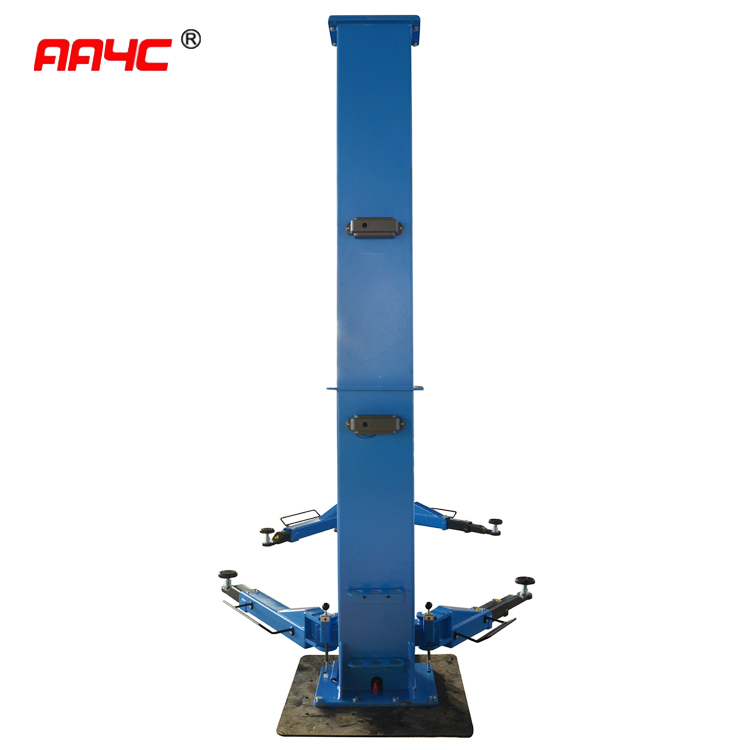 5.5T 11000 Lb 2 Post Car Lift 10 Ft Ceiling 240v Electrical Release Floorplate