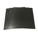 Aging Resistant 0.3mm Carbon Fiber Sheet 3K Twill Glossy Finish
