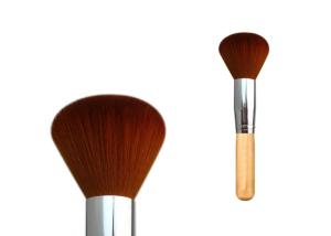 Wholesale Tulip Shaped Nylon Hair Metal Ferrule Flat Top Buffer Brush With Three Color from china suppliers