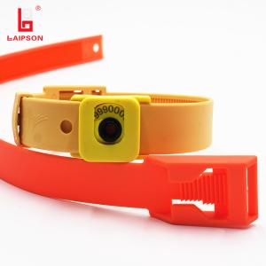 Wholesale TPU Long Size Rfid Cow Neck Collar , Cow Neck Belt Custom Imprinting 750mm*30mm from china suppliers