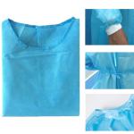 Sterile Waterproof Surgery 25g Blue Isolation Gowns