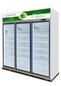 Wholesale Low E Glass Convenience Store Beverage Chiller Storage Fridge For Drinks from china suppliers