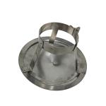 5" Single Wall Triangle Chimney Rain Cowl Cover Single Wall