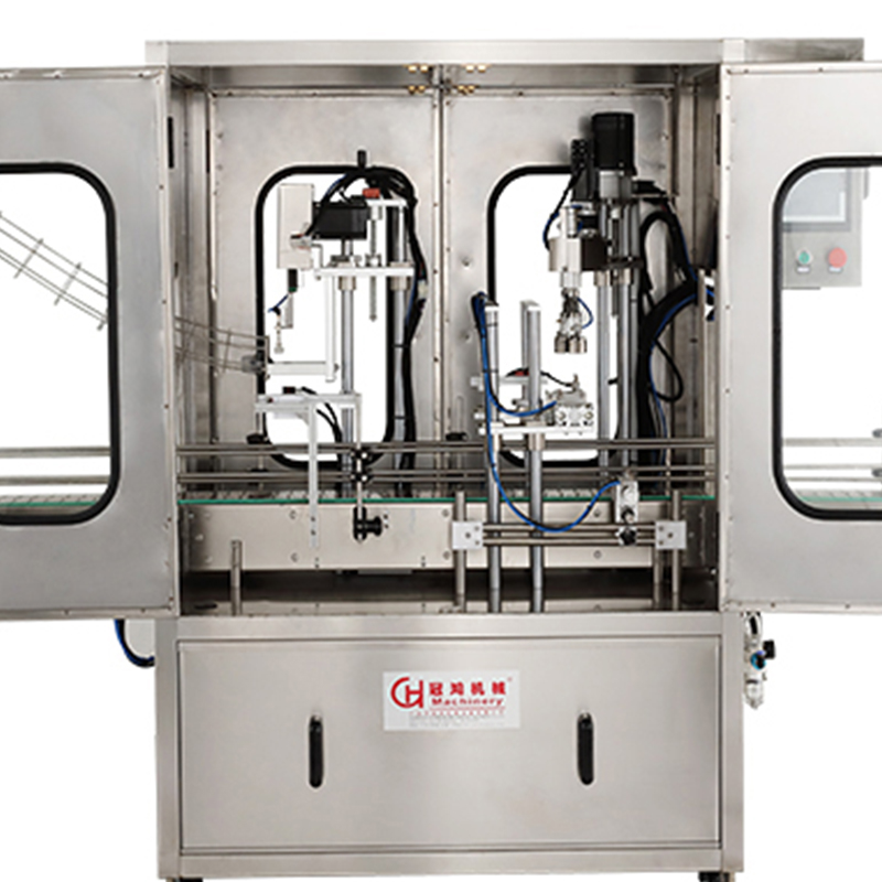 Fully Automatic Multi-Type Capping and Screwing Machine with Adjustable Torque Size