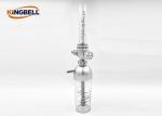 Ward Wall Mounted Medical Oxygen Flowmeter Stainless Steel White Color