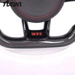 2022 Sport Stitching Volkswagen Carbon Fiber Steering Wheel Alcantara 350mm