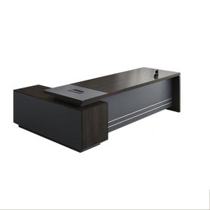 Wholesale Luxury Modern Wood Design Executive L-Shape President's Desk for Office Furniture from china suppliers