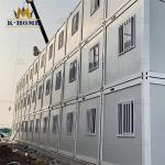 Steel Frame Structure House Construction Of Labour Accommodation