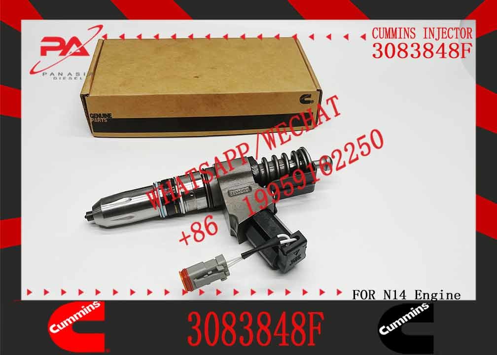 Brand New Diesel Common Rail Diesel Fuel Injector 3411759 3083848F For Cummins QSN14 N14