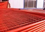 Heavy Duty Crowd Control Barriers , Construction Site Security Fencing