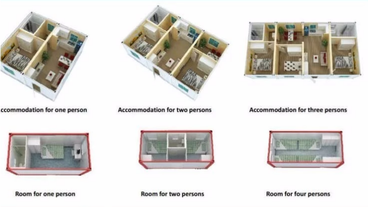 Movable Steel Structure Expanding Container House Anti Seismic Eco Friendly