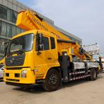 China Dongfeng 4*2 45m skylift mobile aerial truck mounted platform for south