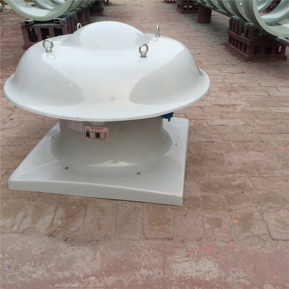 FRP Blade Material Roof Fan at Best for Building Roof Slope Exhaust from Manufacture