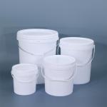 Screw Lid 8 Gallon Plastic Bucket Food Safe For Ice Cream Beverage OEM