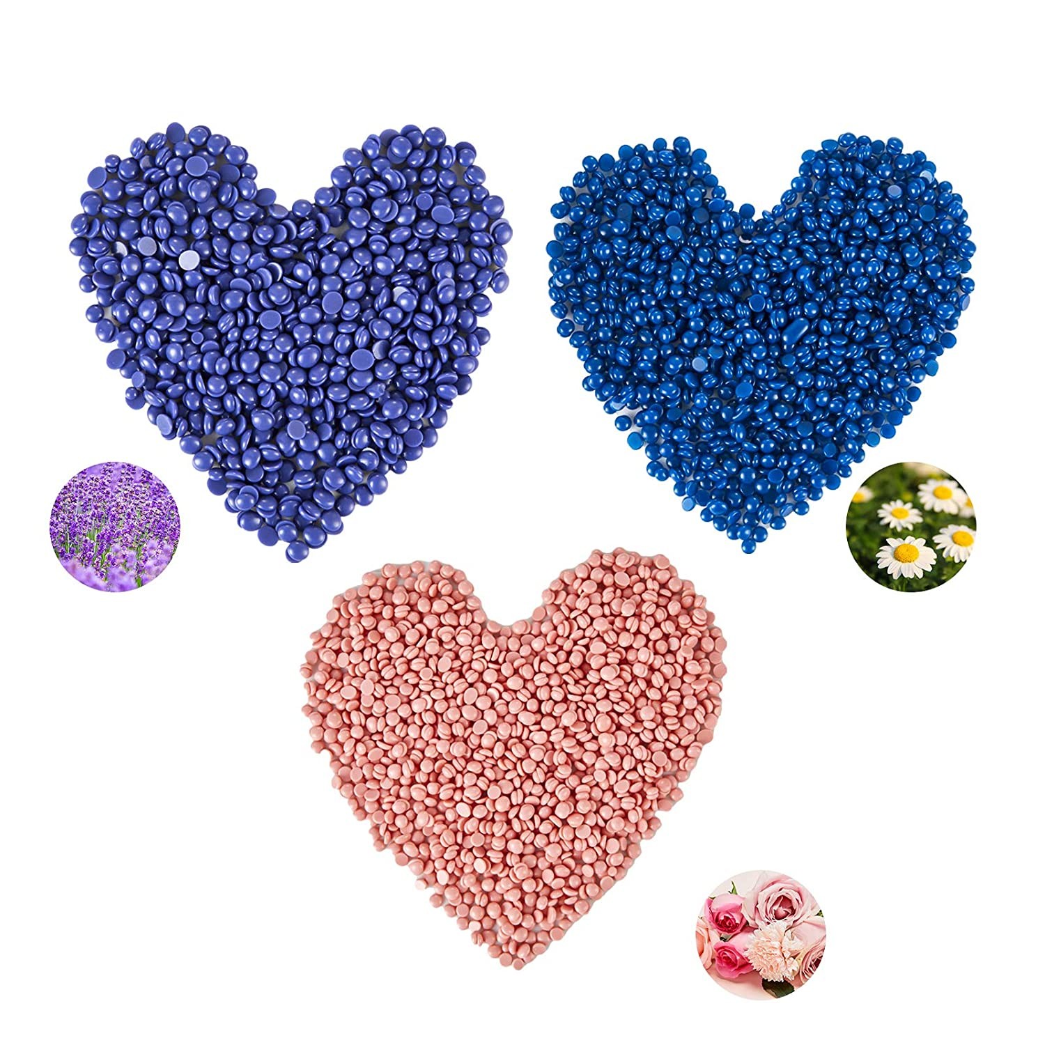 15 Colors Bleached Painless Wax Beans Depilatory Wax Beans Hair Removal