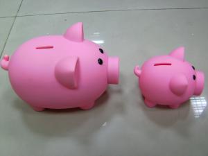 Wholesale Kids Gift Novelty Money Saving Box Pink Pig Coin Bank For Decorations / Collectibles from china suppliers
