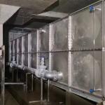 Customized Big Size 10000 Liter Water Tank Sectional Water Tank Stainless Steel