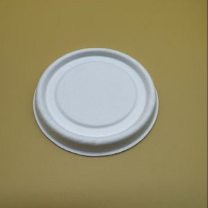 Wholesale Disposable 100% Compostable Paper pulp Cup Lid 5oz Cover Disposable Lids With Cups from china suppliers