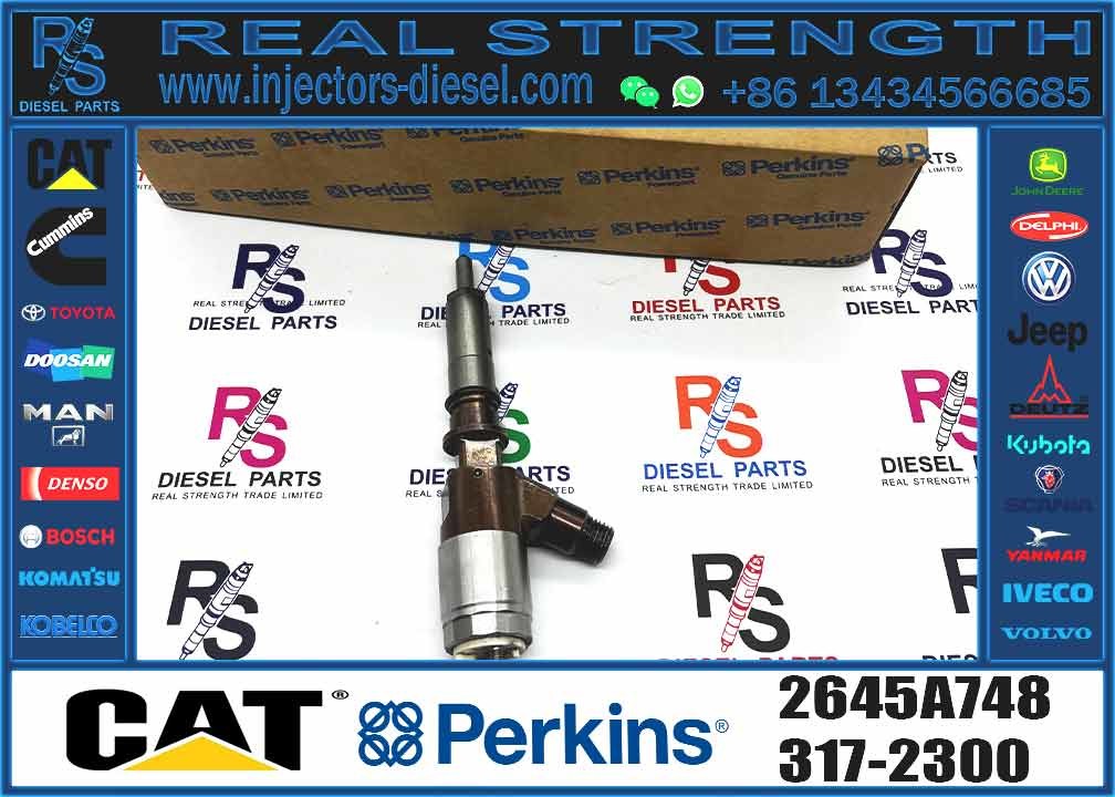Diesel Fuel Engine Injector 10R-7675 2645A748 2645A743 320-0670 Fuel Injector For Cat Excavator Engine C6 C6.4
