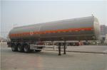 Aluminum Alloy Tanker Heavy Duty Semi Trailers 20 Tons With 3 BPW Axles 12