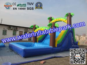 Wholesale Popular Inflatable Wet Slide For Rental Business / Party Inflatable Slide Rentals from china suppliers