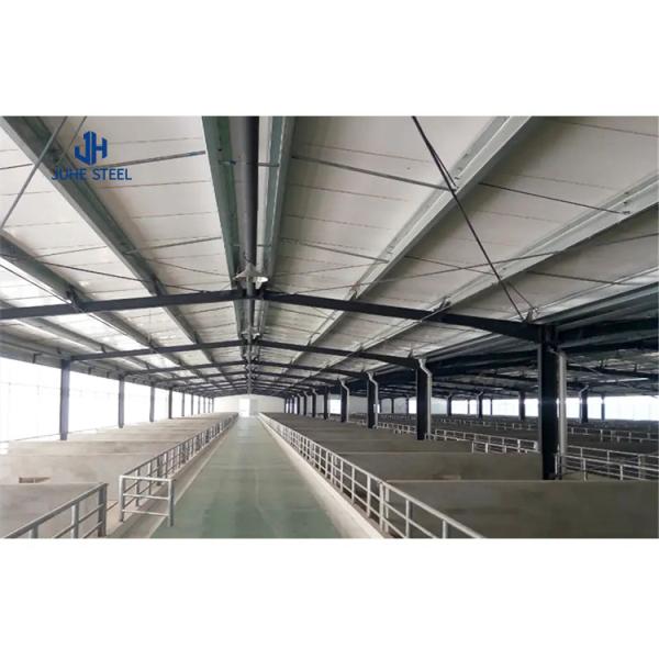 Highly Flexible Light Steel Structure Cattle Tent For Livestock Shelter Length